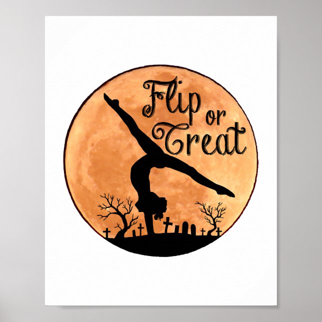 Halloween Handstands Poster (Front)