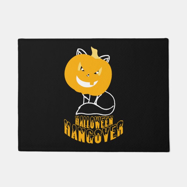 Halloween Hangover Doormat (Front)