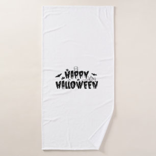 Halloween Happy Bath Towel