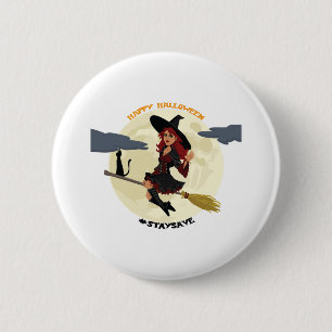 Halloween - Happy Halloween! 6 Cm Round Badge