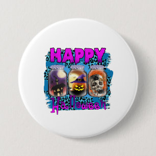 Halloween Happy Halloween Birthday 7.5 Cm Round Badge