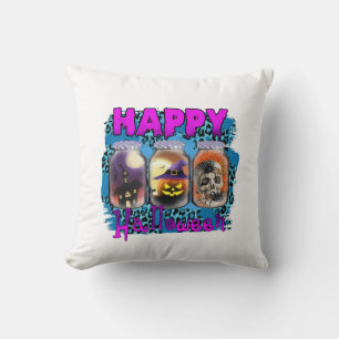Halloween Happy Halloween Birthday Cushion
