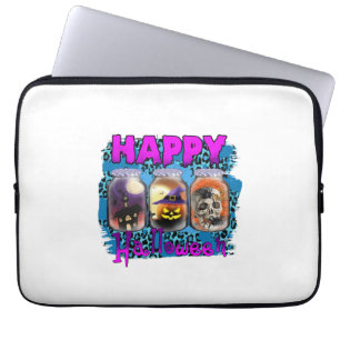 Halloween Happy Halloween Birthday Laptop Sleeve