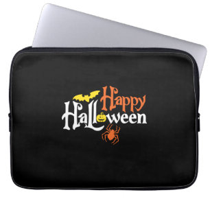 Halloween Happy Halloween Birthday Laptop Sleeve