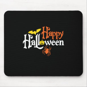 Halloween Happy Halloween Birthday Mouse Pad