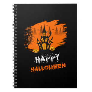 Halloween Happy Halloween Birthday Notebook