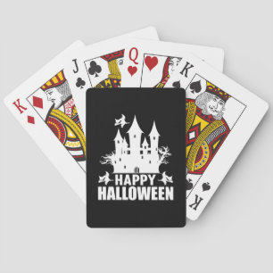Halloween Happy Halloween Birthday Playing Cards