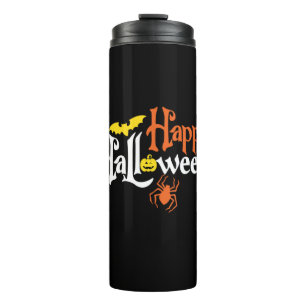 Halloween Happy Halloween Birthday Thermal Tumbler