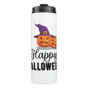 Halloween Happy Halloween Birthday Thermal Tumbler