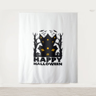 Halloween ( Happy Halloween House) Tapestry