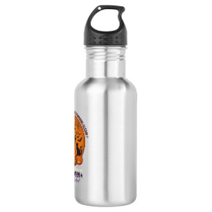 Halloween Happy Teacher Black Cat Witch Hat Pumpki 532 Ml Water Bottle