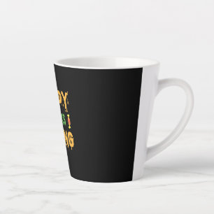 Halloween Happy Thanksgiving Birthday Latte Mug