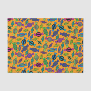 Halloween Hard Candy Treats Tissue Paper