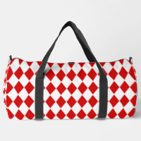 halloween harlequin red white jester