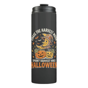 Halloween Harvest Moon Delight Thermal Tumbler
