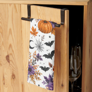 Halloween Harvest Tea Towel