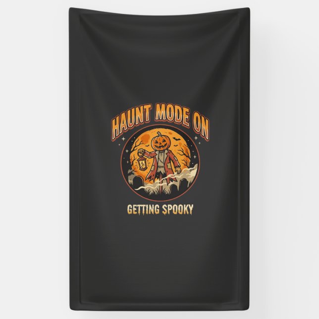 Halloween Haunt Mode Banner (Vertical)
