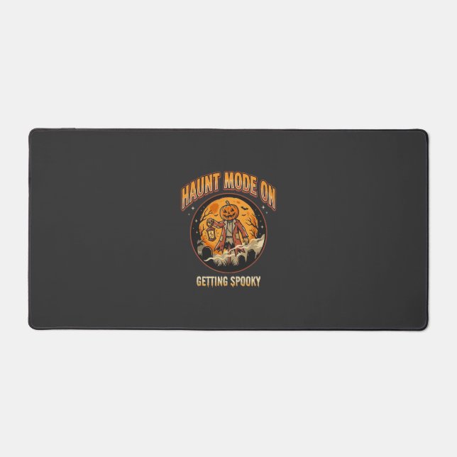 Halloween Haunt Mode Desk Mat (Front)