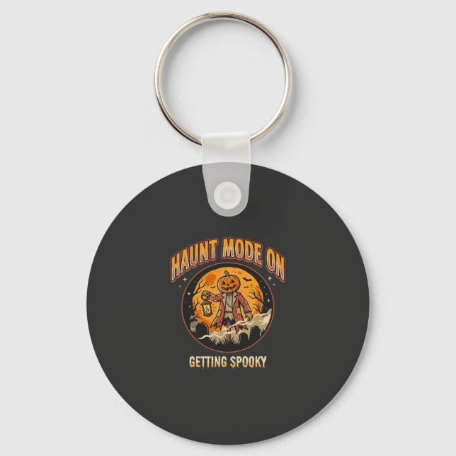 Halloween Haunt Mode Key Ring (Front)
