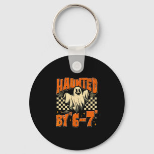 Halloween Haunted 67 Six Seven Meme 1 (10) Key Ring