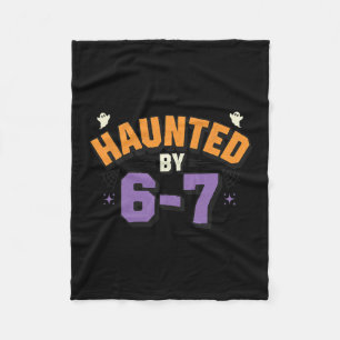 Halloween Haunted 67 Six Seven Meme 1 (15) Fleece Blanket