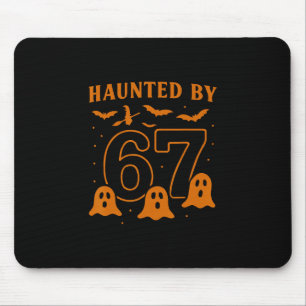 Halloween Haunted 67 Six Seven Meme 1 (22) Mouse Pad