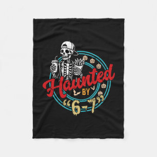 Halloween Haunted 67 Six Seven Meme 1 (24) Fleece Blanket