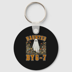 Halloween Haunted 67 Six Seven Meme 1 (26) Key Ring