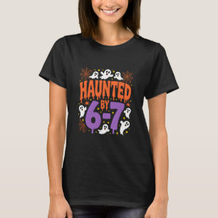 Halloween Haunted 67 Six Seven Meme 1 (5) T-Shirt