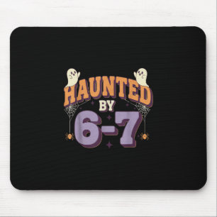Halloween Haunted 67 Six Seven Meme 1 (9)  Mouse Pad