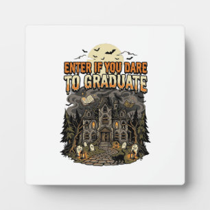 Halloween Haunted Academy Night Plaque