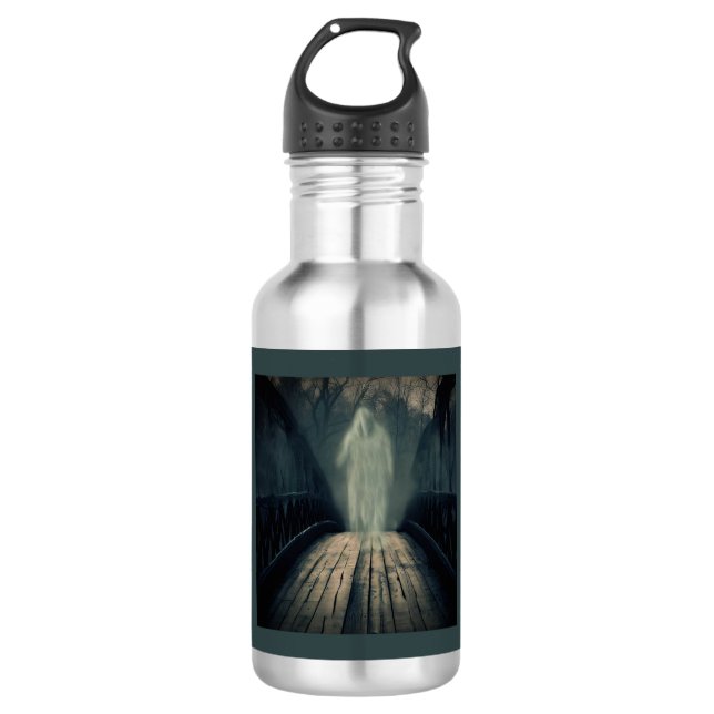 Halloween - Haunted Bridge 2 532 Ml Water Bottle (Front)