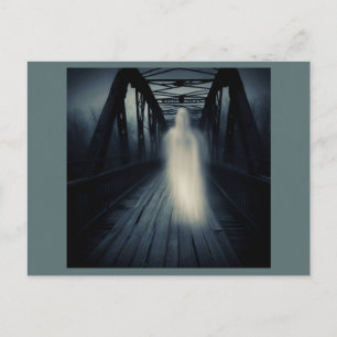 Halloween - Haunted Bridge 3 Postcard