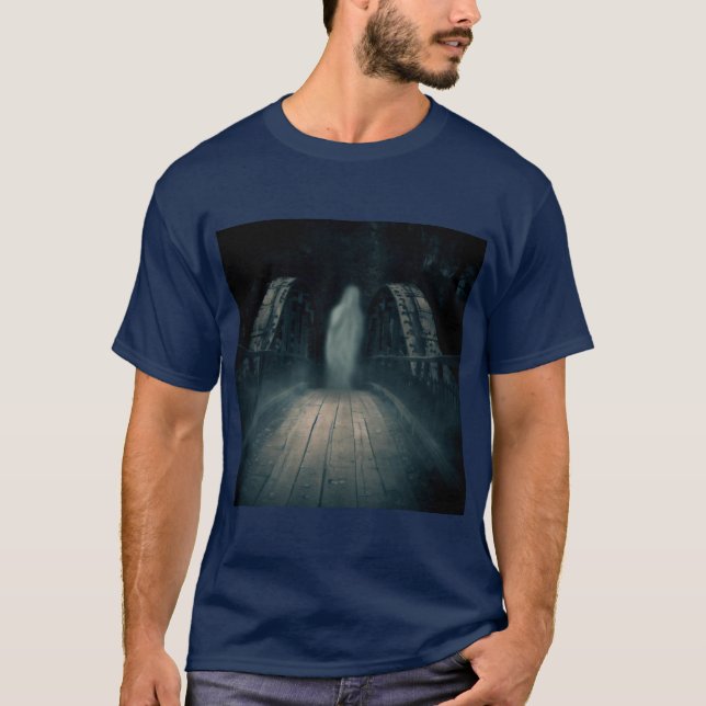 Halloween - Haunted Bridge 4 T-Shirt (Front)
