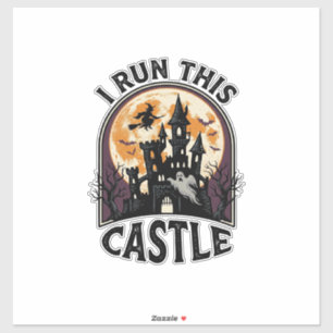 Halloween Haunted Castle Witch Moon Vintage Shirt_