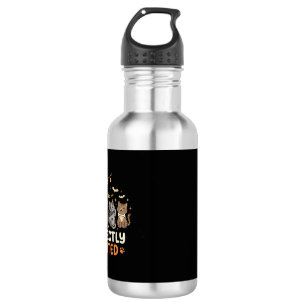 Halloween Haunted Cat Crew 532 Ml Water Bottle