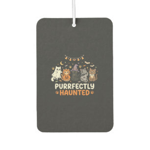 Halloween Haunted Cat Crew Car Air Freshener