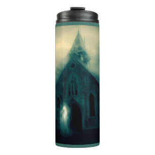 Halloween - Haunted Church 4 Thermal Tumbler