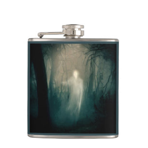 Halloween - Haunted Forest 3 Hip Flask