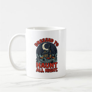 Halloween Haunted Graveyard Costume Night Coffee Mug