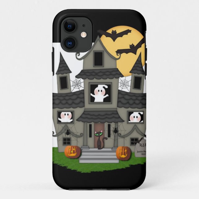 Halloween Haunted House Case-Mate iPhone Case (Back)