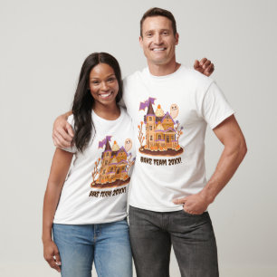 Halloween Haunted House Gingerbread T-Shirt