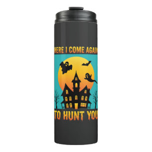 Halloween Haunted House Hanging With My Witches Thermal Tumbler