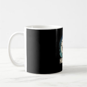 Halloween Haunted House Moonlight Vector Coffee Mug