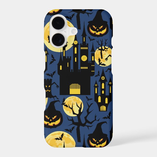 Halloween haunted house pattern (Back)