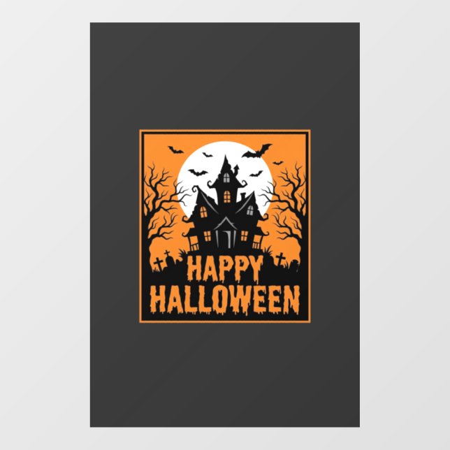 Halloween Haunted House Silhouette Vector Design_1 (Sheet)
