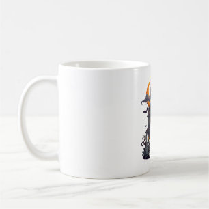 Halloween Haunted House Skeletons Pumpkin Ghost Cr Coffee Mug