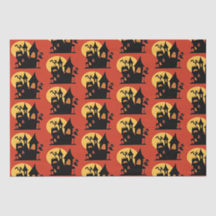 Halloween Haunted House  Tissue Paper