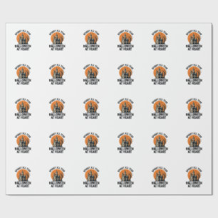 Halloween Haunted House Vintage Engraving Shirt Ar Wrapping Paper