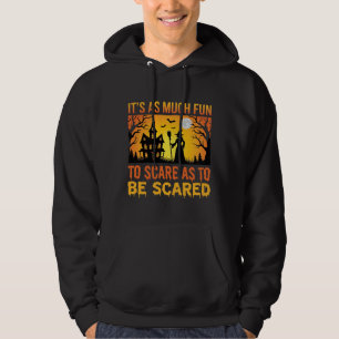 Halloween Haunted House Witch Scare Quote Hoodie